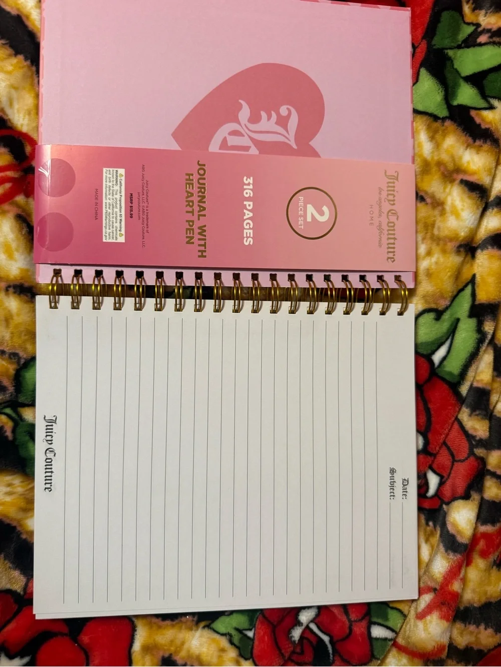 Notebook/Journal with Pen